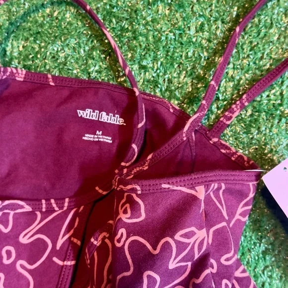 Wild Fable Purple Floral Dress - Picture 3 of 5